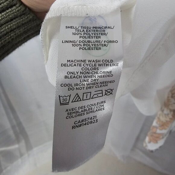 LOFT Pink and White Boxy Blouse - Picture 8 of 9